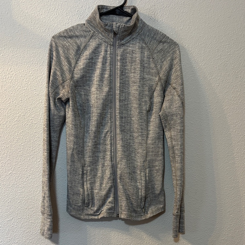 Old Navy Active Gray Patterned Jacket